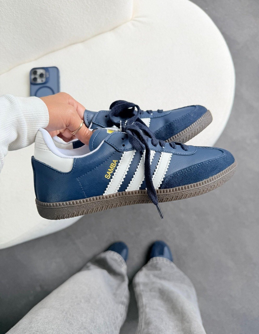 1 Adidas Samba Azul v2 - Imagem 1
