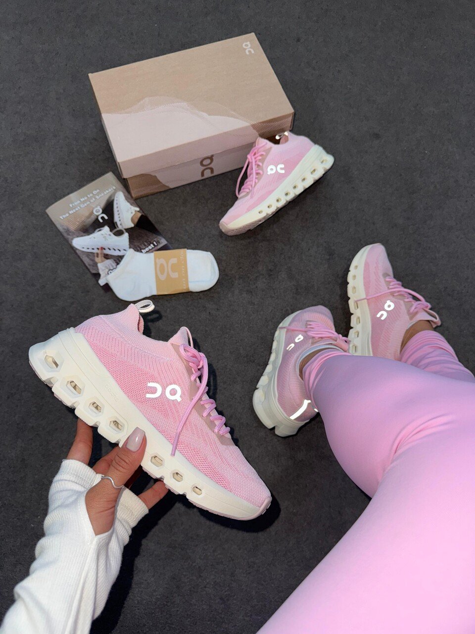 2 On Cloud X Z5 Rosa - Imagem 1