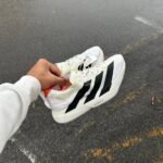 Adizero Pro 4 Branco e Preto