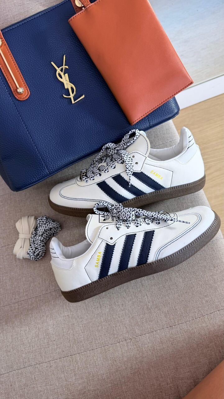 4 Adidas Samba Azul - Imagem 1