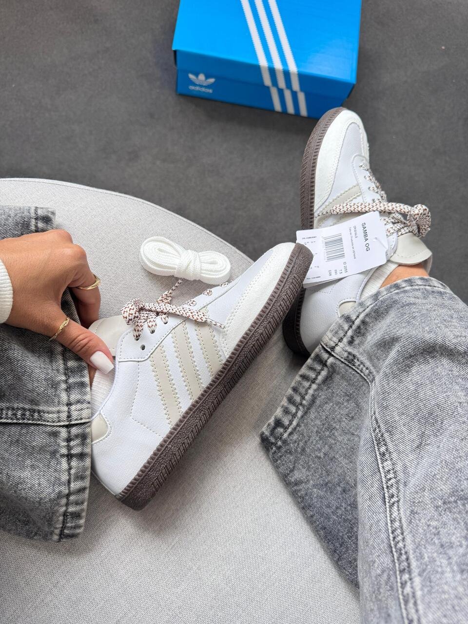 4 Adidas Samba Nude v2 - Imagem 1