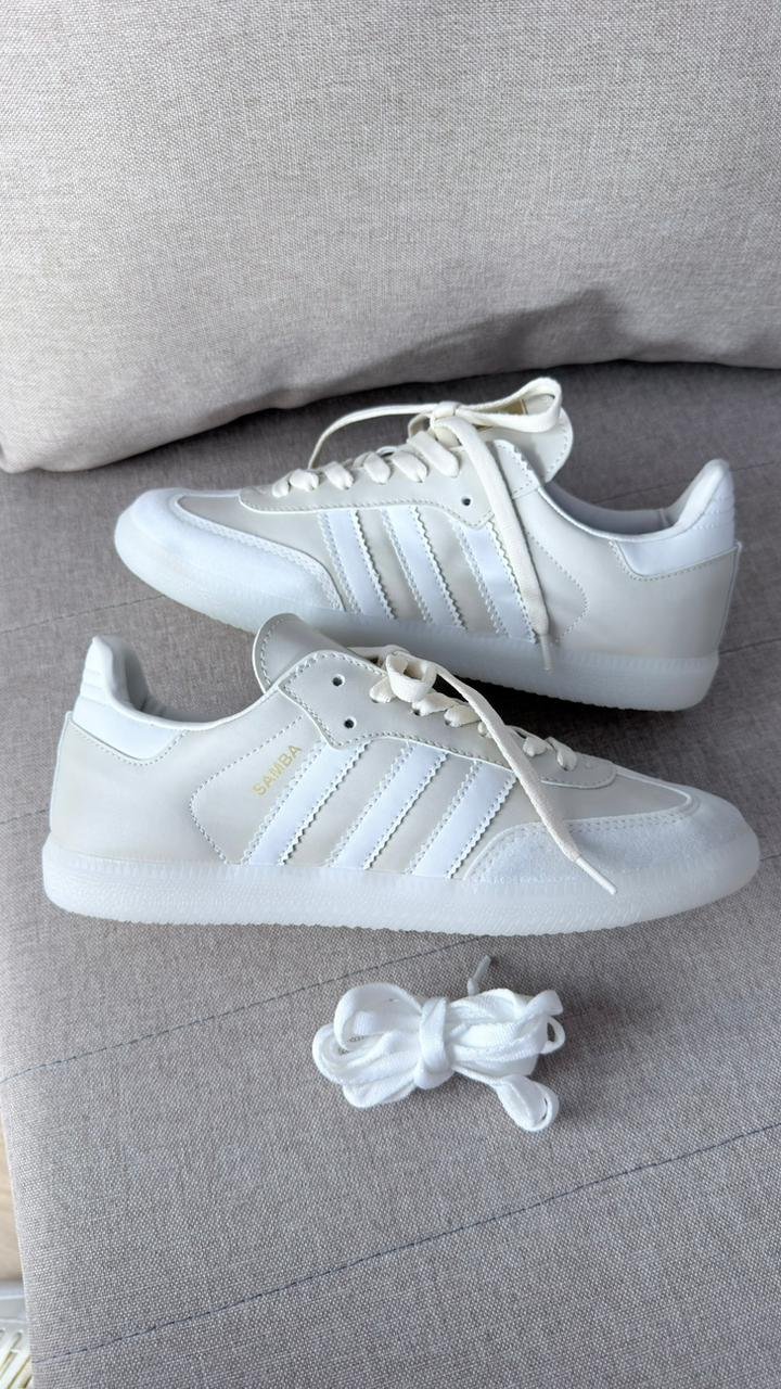 WhatsApp Image 2026-04-16 at 09.43.53 (1) Adidas Samba Branco - Imagem 1