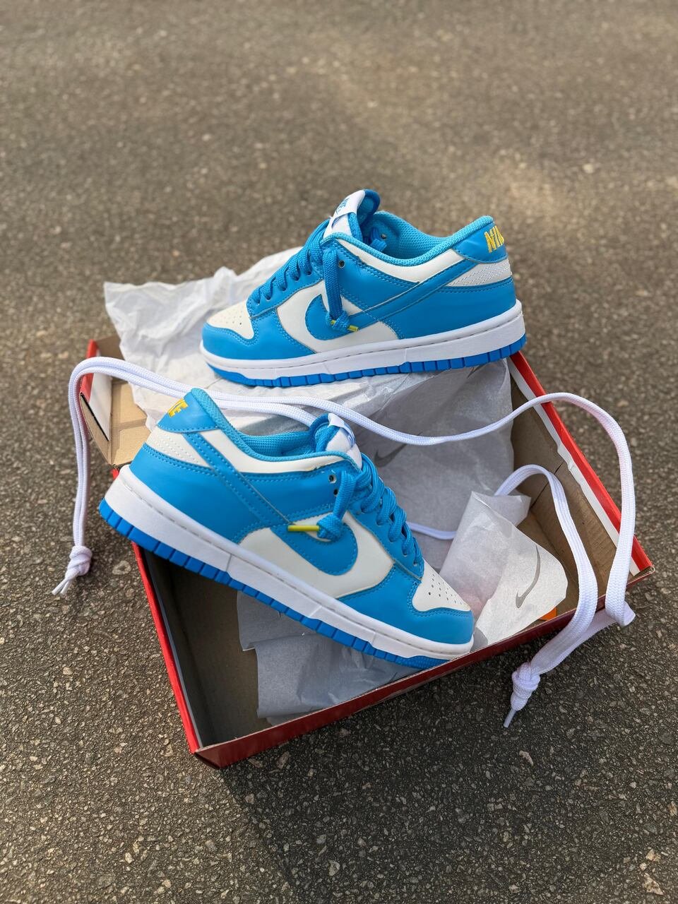 4 Sb Dunk Low Azul - Imagem 1