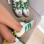 Adidas Samba Brasil Branco e Verde